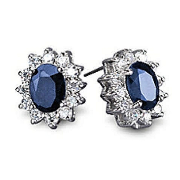 New Genuine Sapphire Earrings - Picture 11 of 11